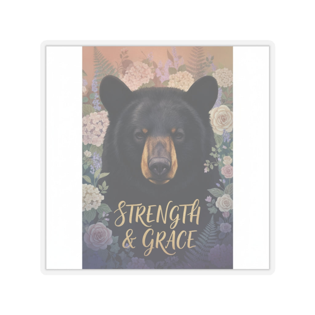Affirmation — Bear — Kiss-Cut Sticker