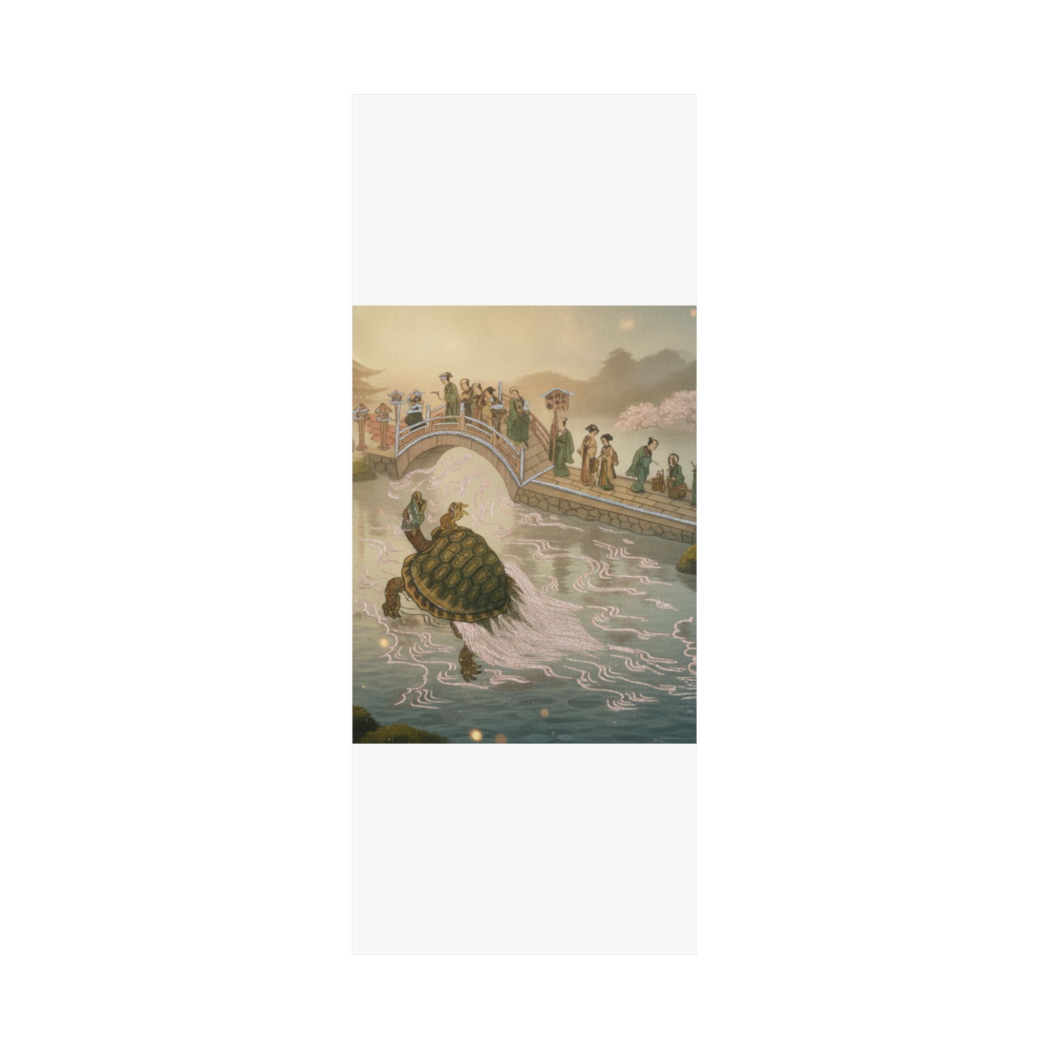Scenic Nature — Shinabazu Benten Kaicho: Ceremony Of Worshipping Benten At Shinabazu Temple — Matte Poster