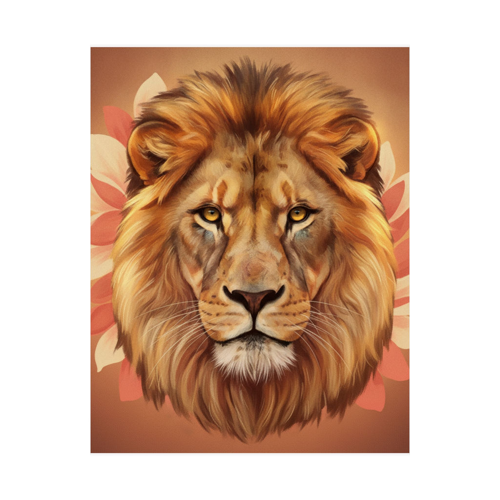 Southern Sunset — Lion — Matte Poster