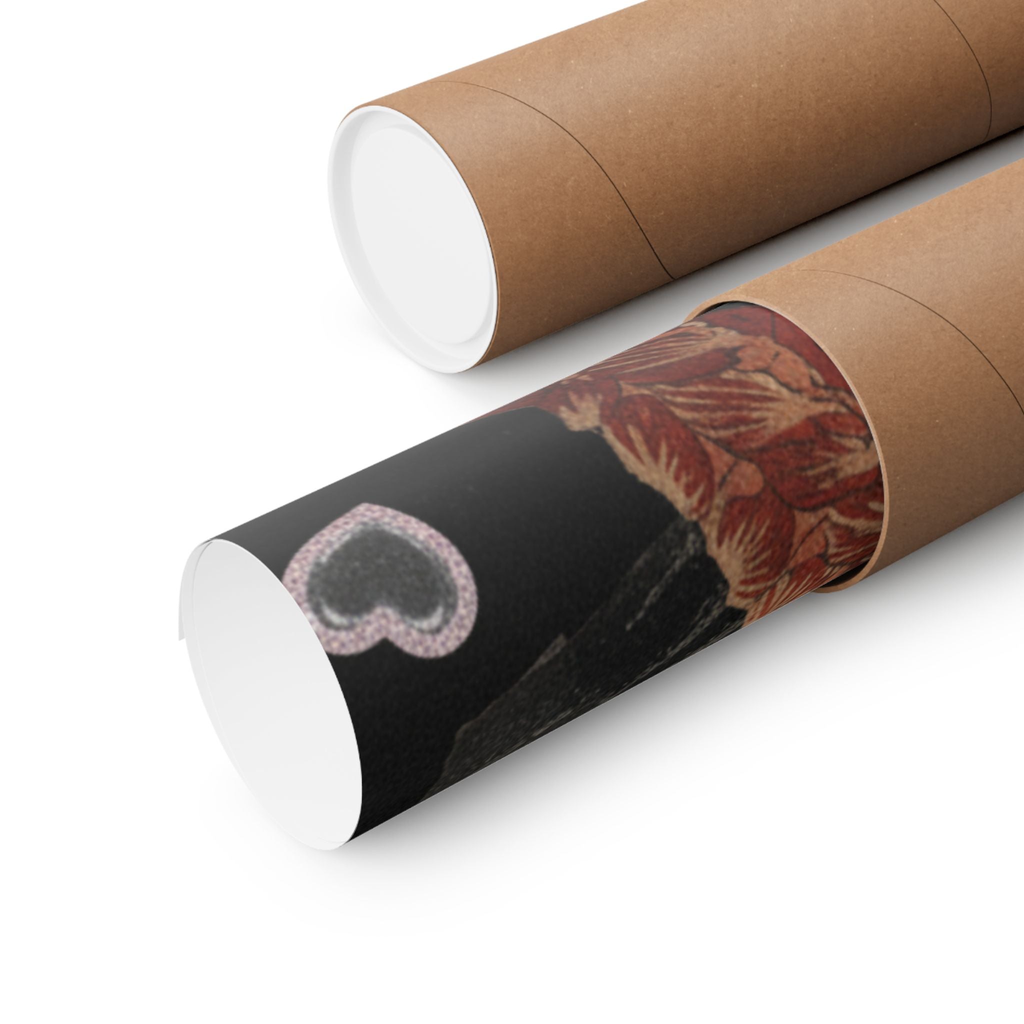 Dramatic Storm — Lobster On A Piece Of Charcoal — Matte Poster