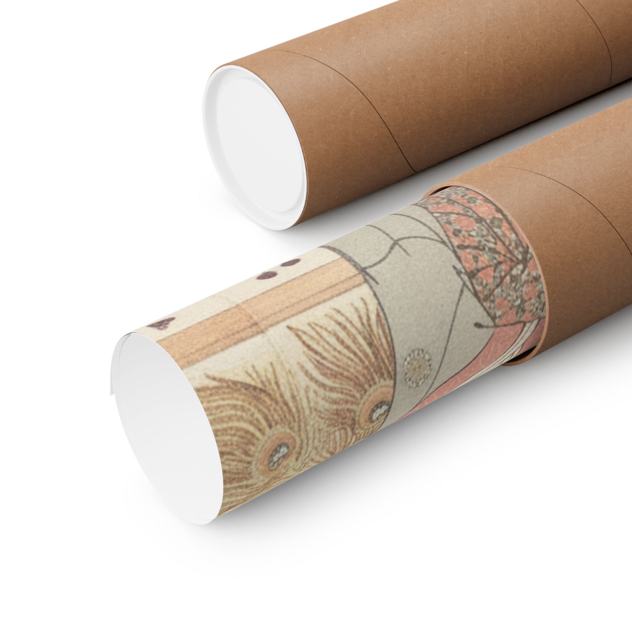 Botanical — Interior Of The House Called Ōgiya — Matte Poster