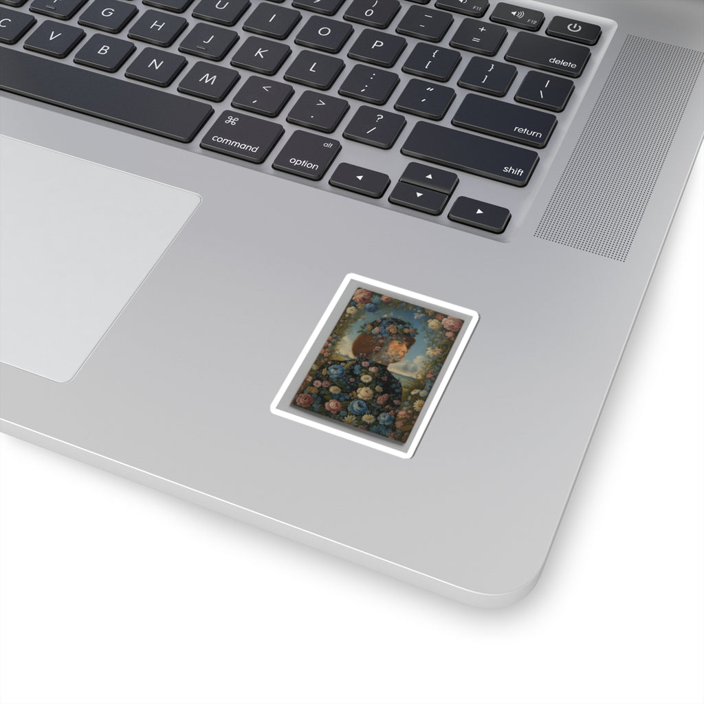 Glitch Culture — Person — Kiss-Cut Sticker
