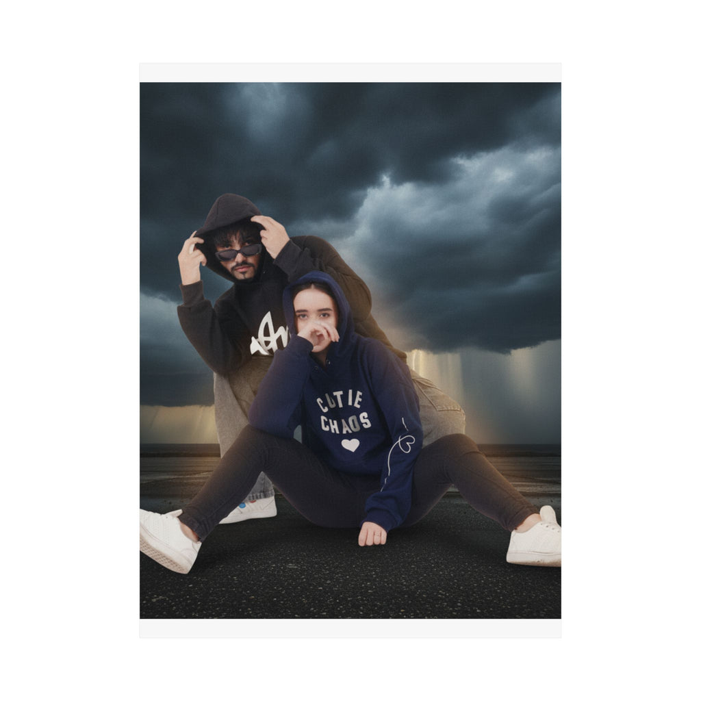Dramatic Storm — People — Matte Poster