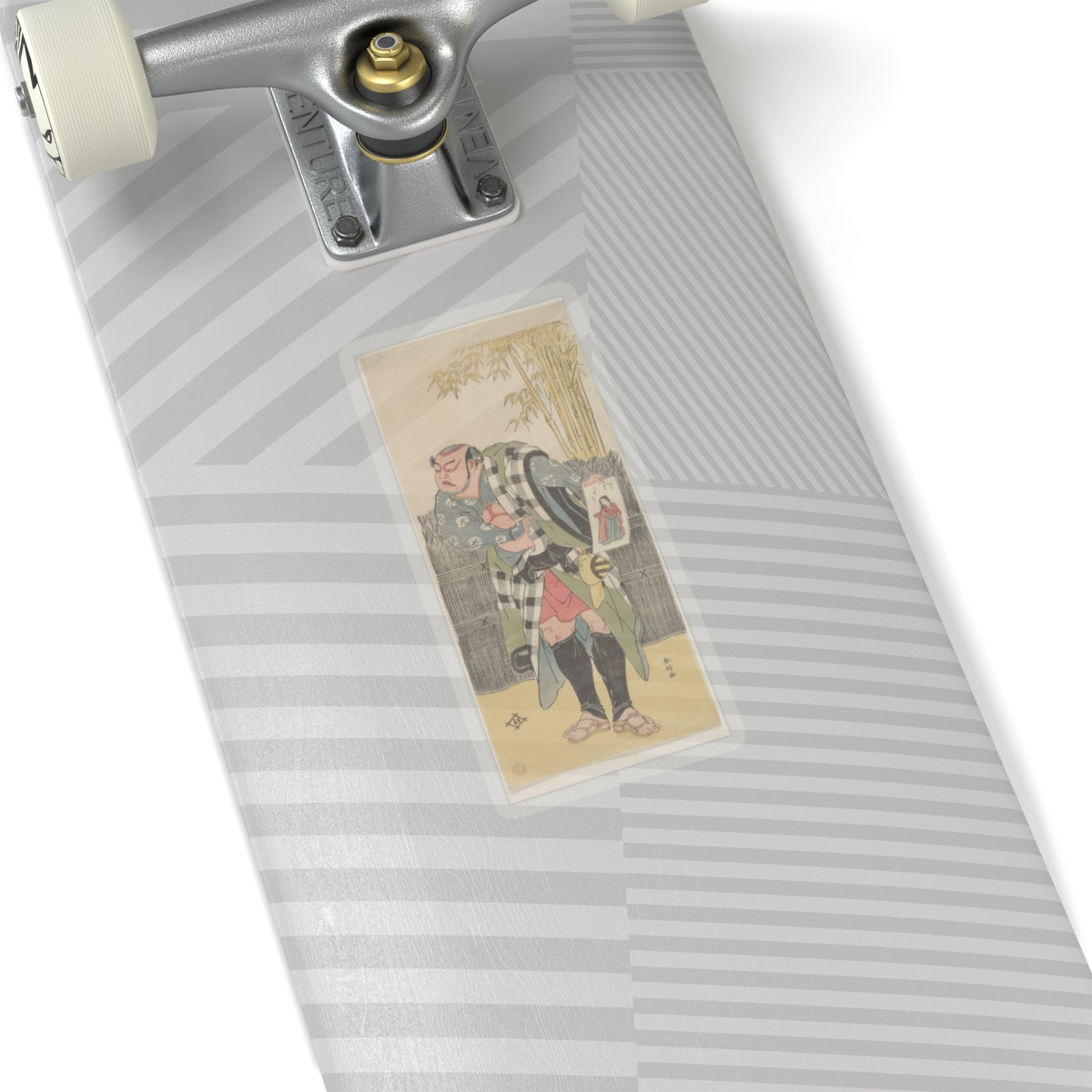 Watercolor — Kabuki Actor Kataoka Nizaemon Vii — Kiss-Cut Sticker