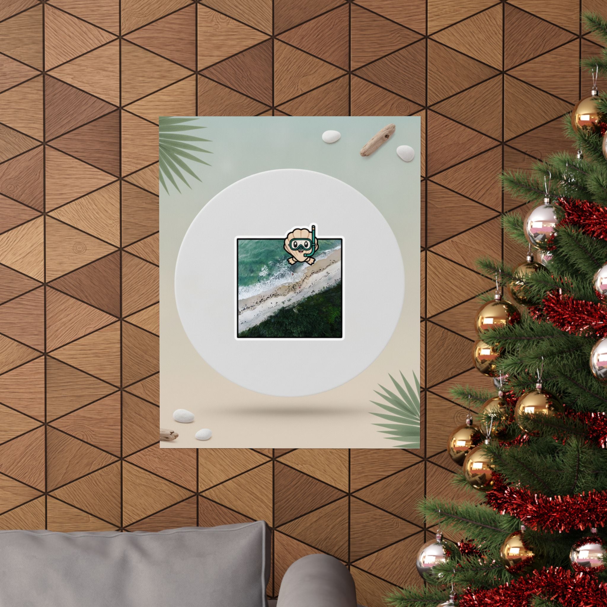 Product Marketing — Beach — Matte Poster