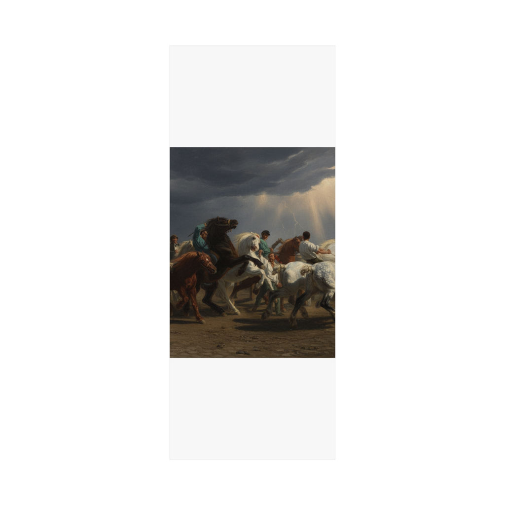 Dramatic Storm — Horse — Matte Poster
