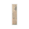 Ecommerce Main — Young Woman Poling Herself In A Boat Among Pond Lilies — Kiss-Cut Sticker