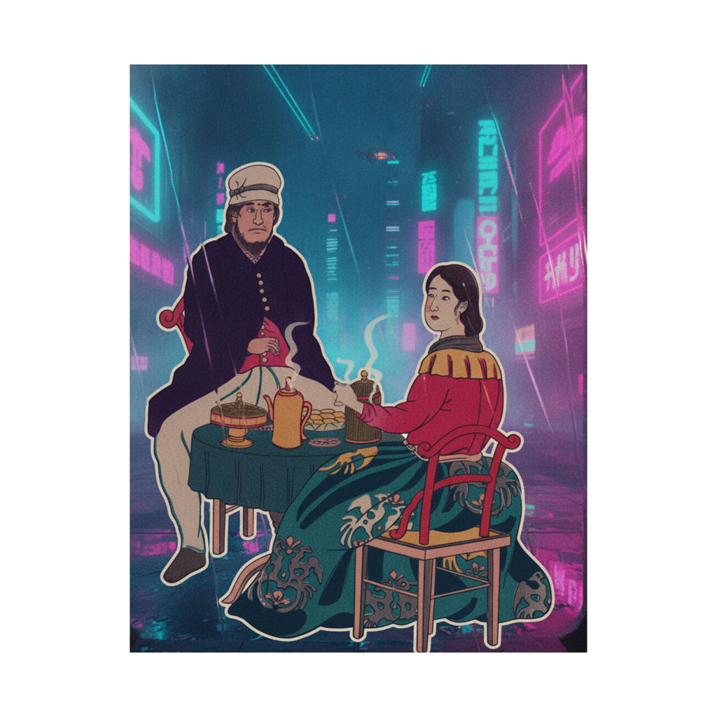Neon Noir — Amerikajin — Matte Poster