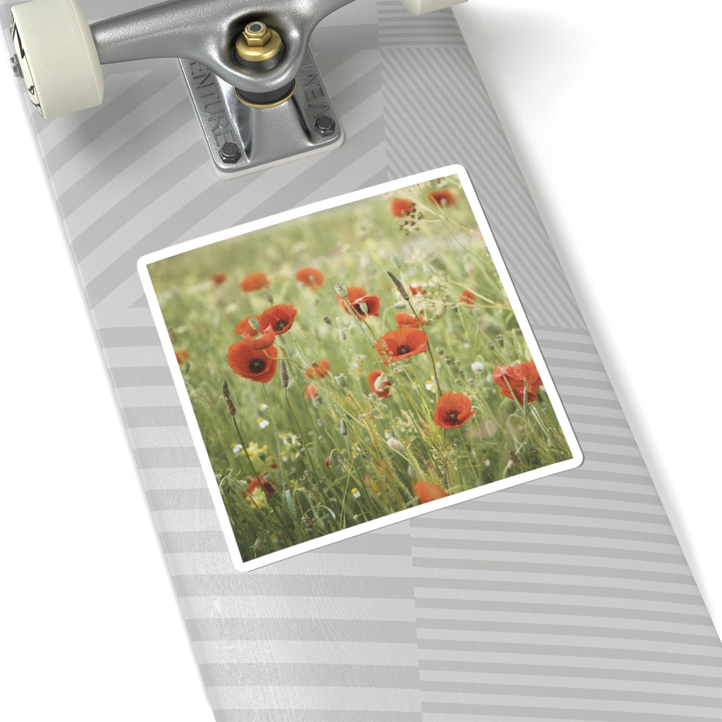 Watercolor — Flower — Kiss-Cut Sticker