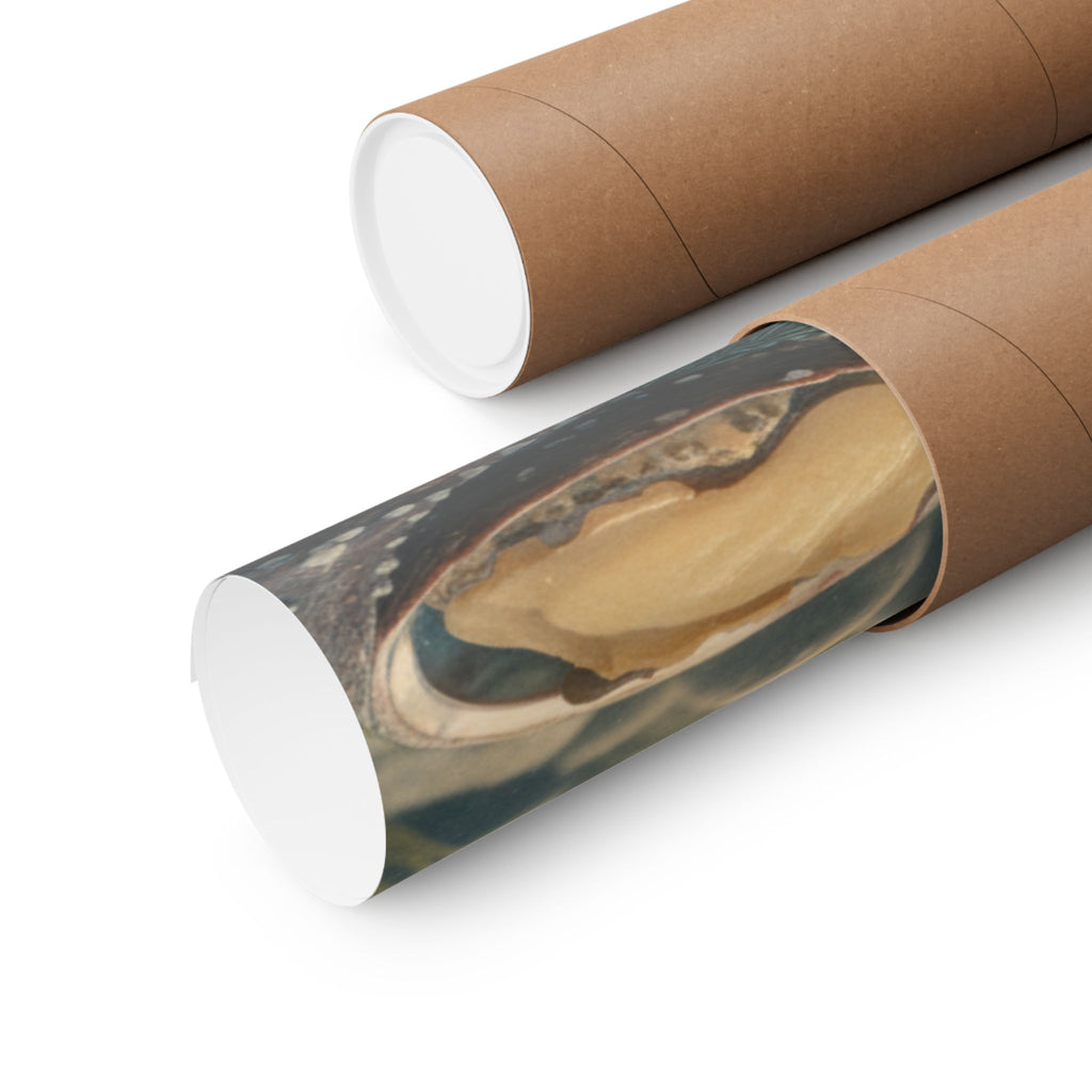 Scenic Nature — Shells Under Water — Matte Poster