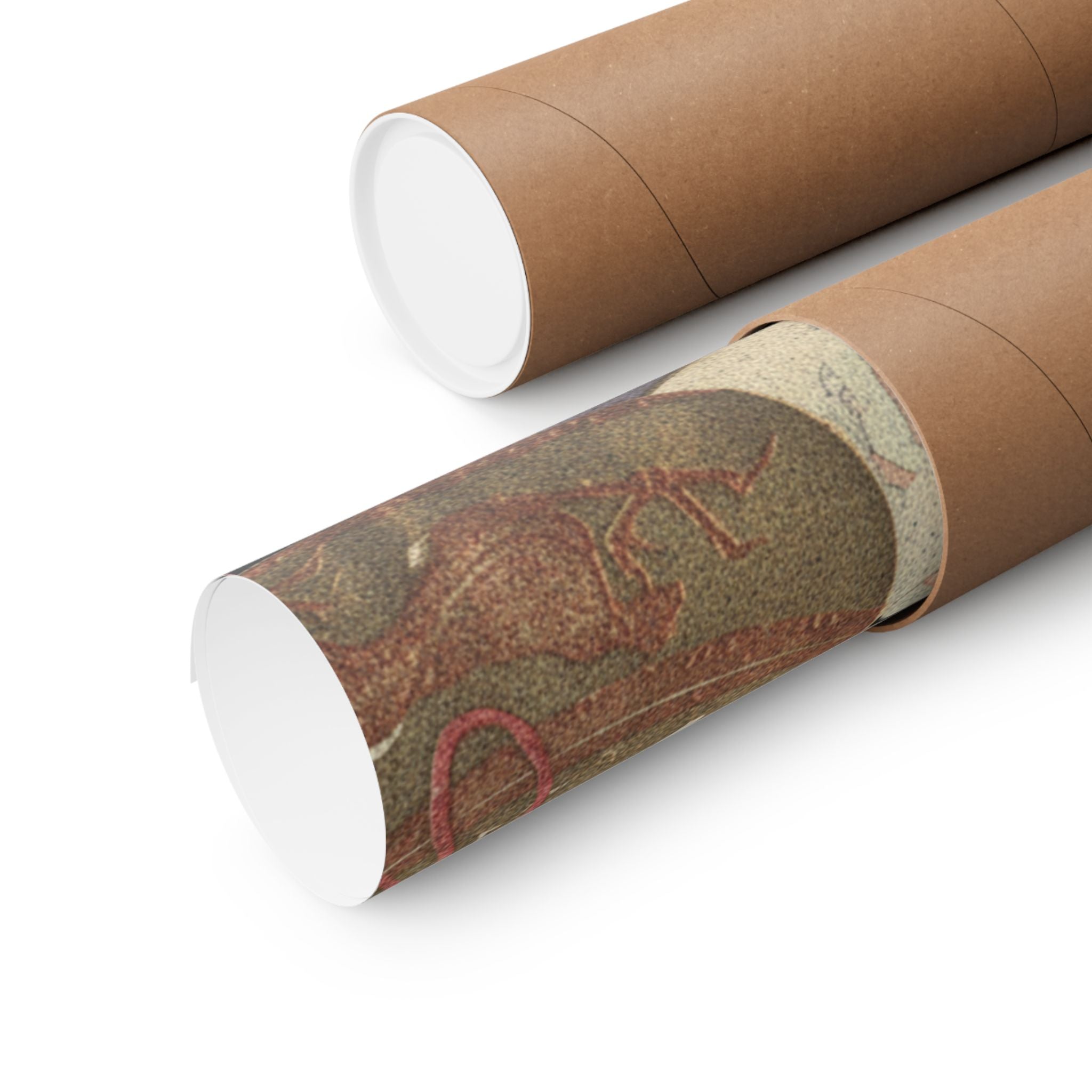 Vintage Bootleg — Scroll Painting Of Horse — Matte Poster
