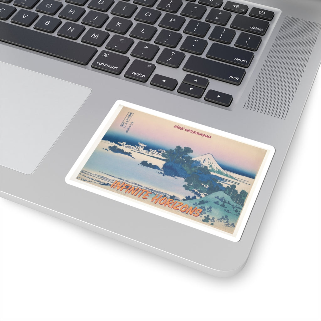 Affirmation — Shichirigahama In Sagami Province (Sōshū Shichirigahama), From The Series Thirty — Kiss-Cut Sticker