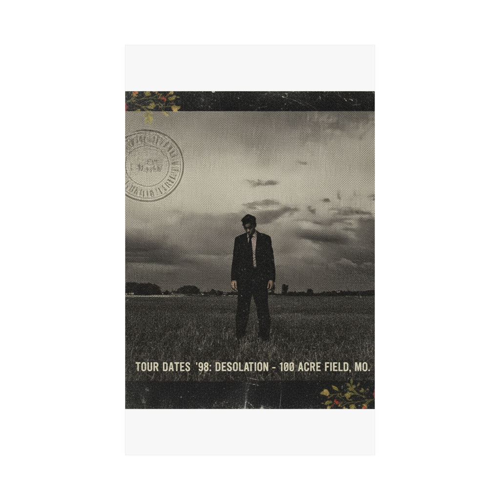 Desolation '98 Tour Vintage Bootleg Field Poster