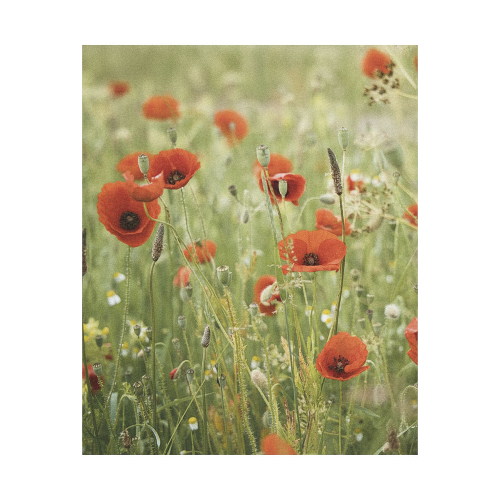 Watercolor — Flower — Matte Poster