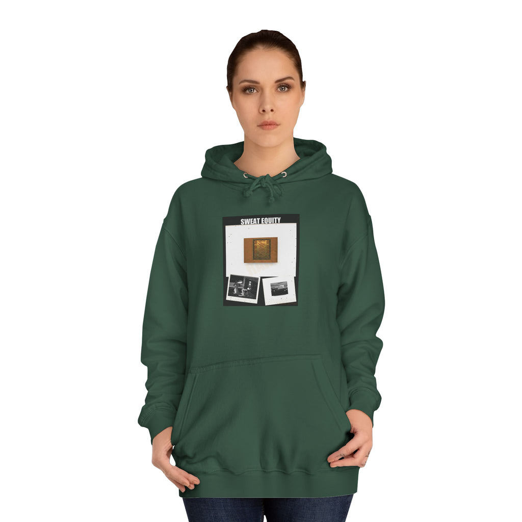 Sweat Equity Photo Collage Poster Pullover Hoodie