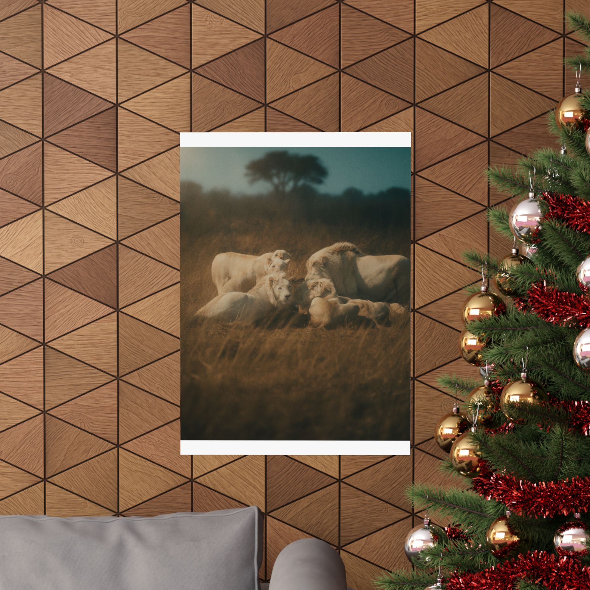 Cinematic — Lion — Matte Poster