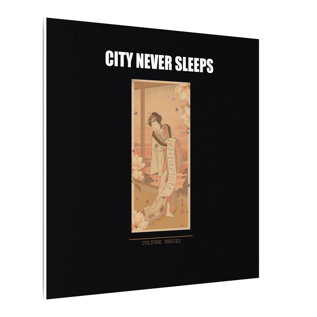 STREET CERTIFIED | The Second Yamashito Kinsaku As A Courtesan Standing In A Room — Matte Canvas