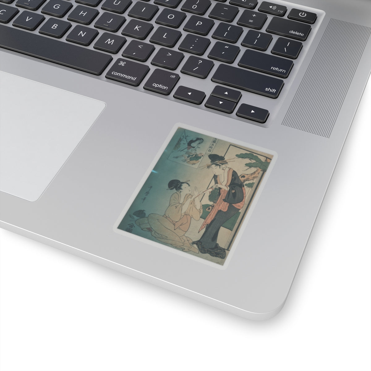 Cinematic — A Woman Snatching A Bag Of Sweetmeats From Her Mother — Kiss-Cut Sticker