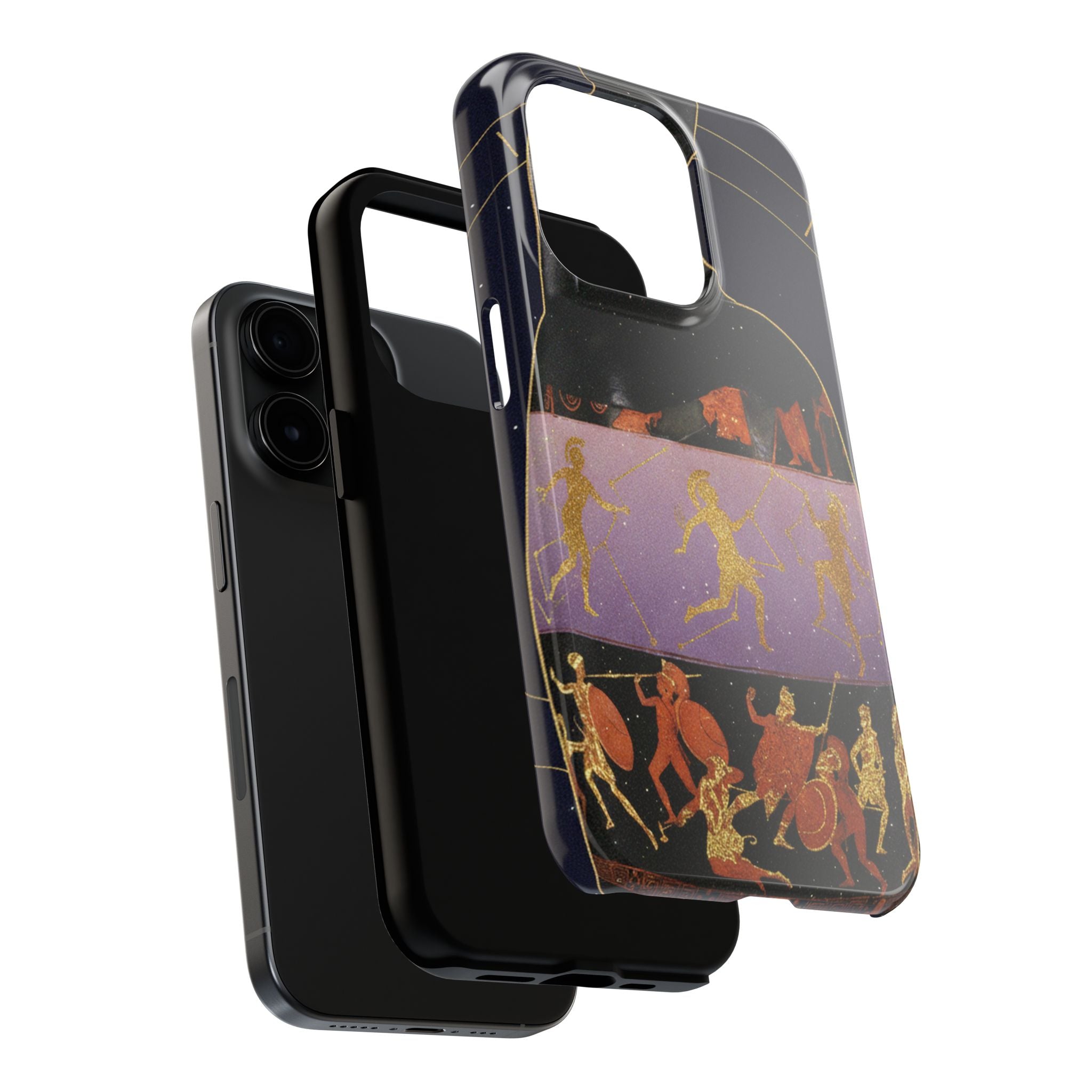 Ancient Greek Red-Figure Warriors Tough Phone Case