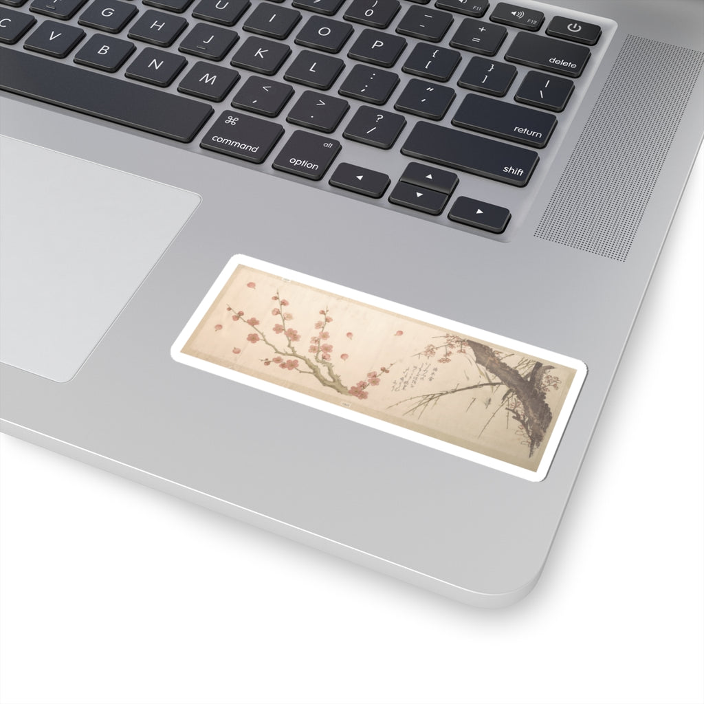 Botanical — Plum Blossom — Kiss-Cut Sticker