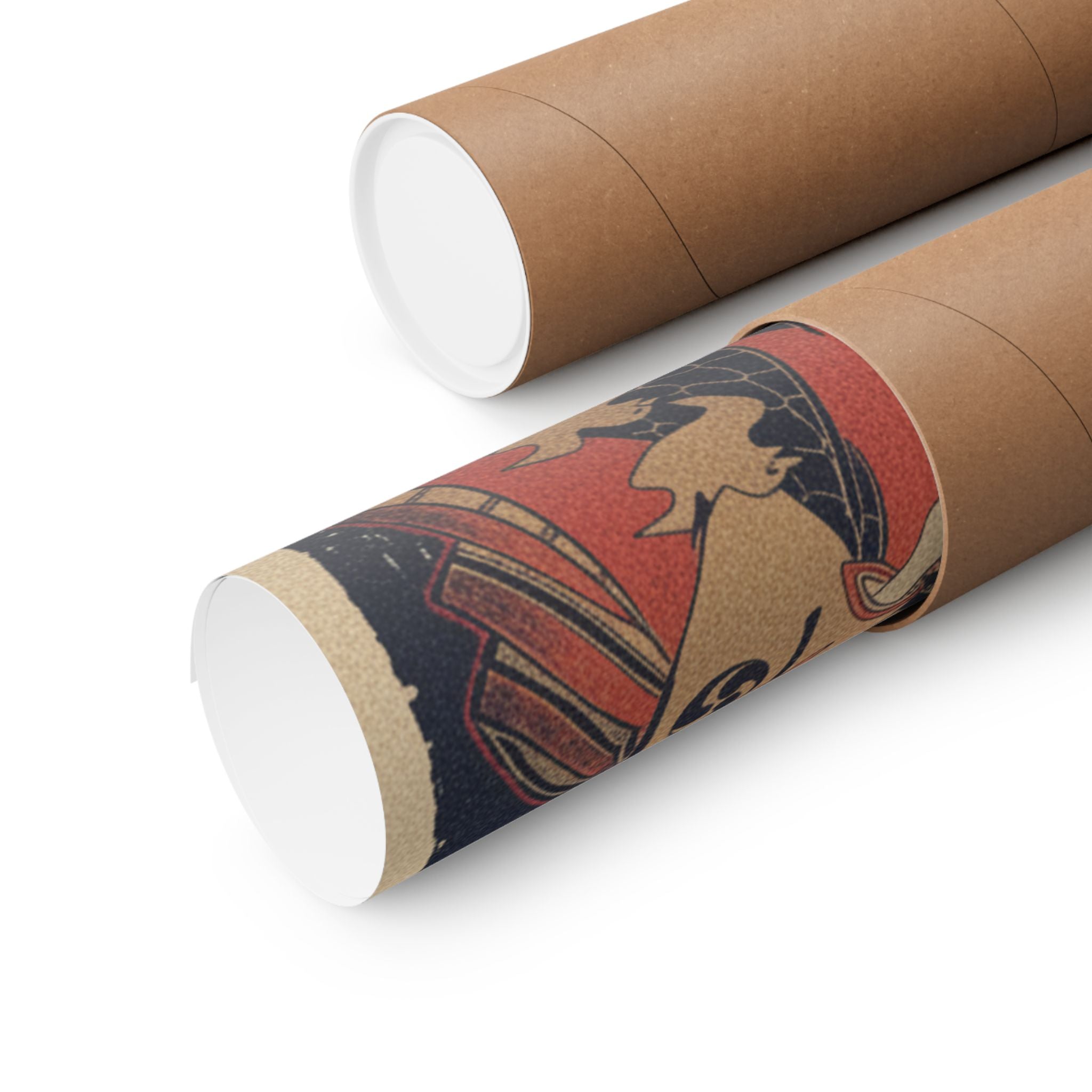 Japanese Street — The Actor Yoshizawa Ayame As A Samurai — Matte Poster