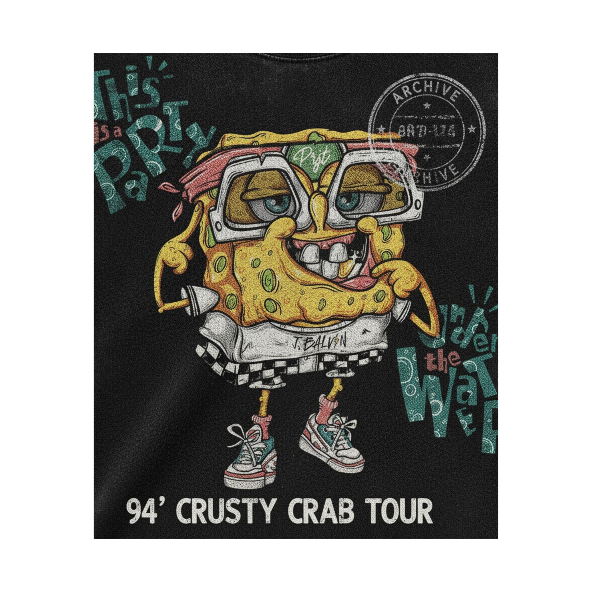 Vintage Bootleg — Sponge — Matte Poster