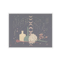 Celestial — Glass-Wares With Plum Blossoms — Kiss-Cut Sticker