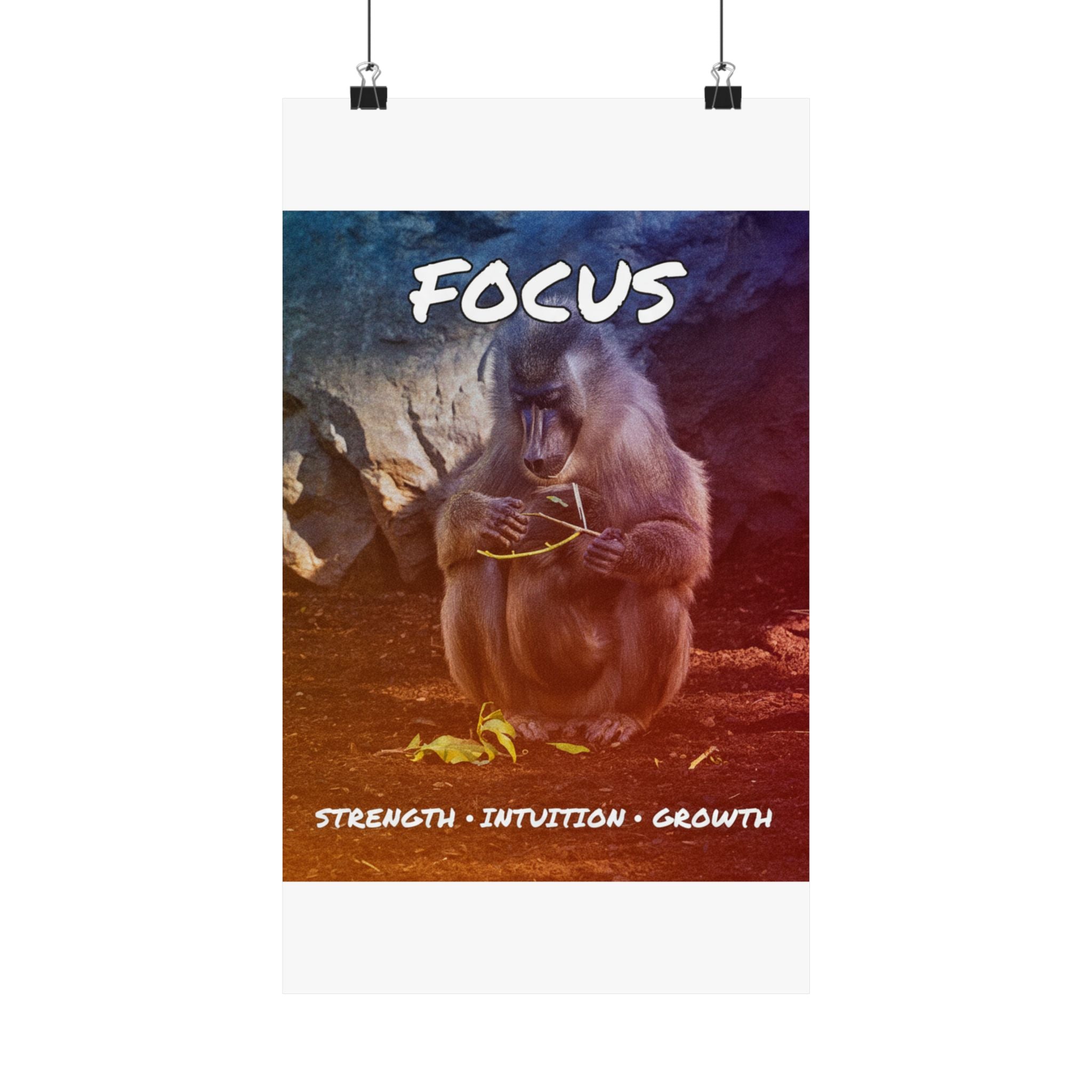 Affirmation — Primate — Matte Poster