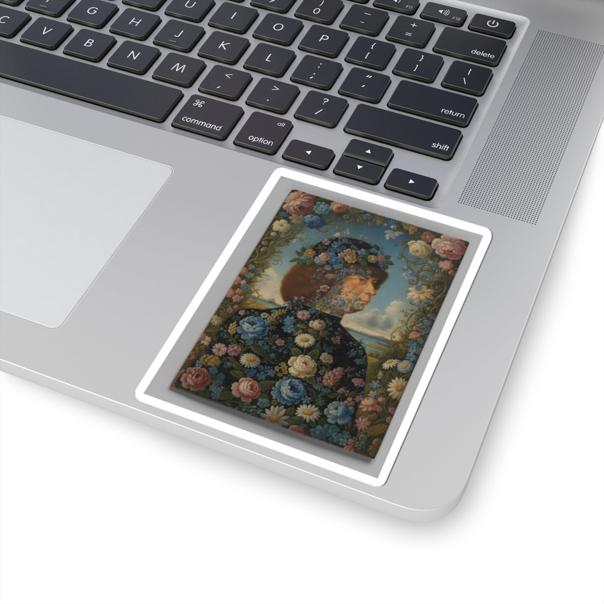 Glitch Culture — Person — Kiss-Cut Sticker