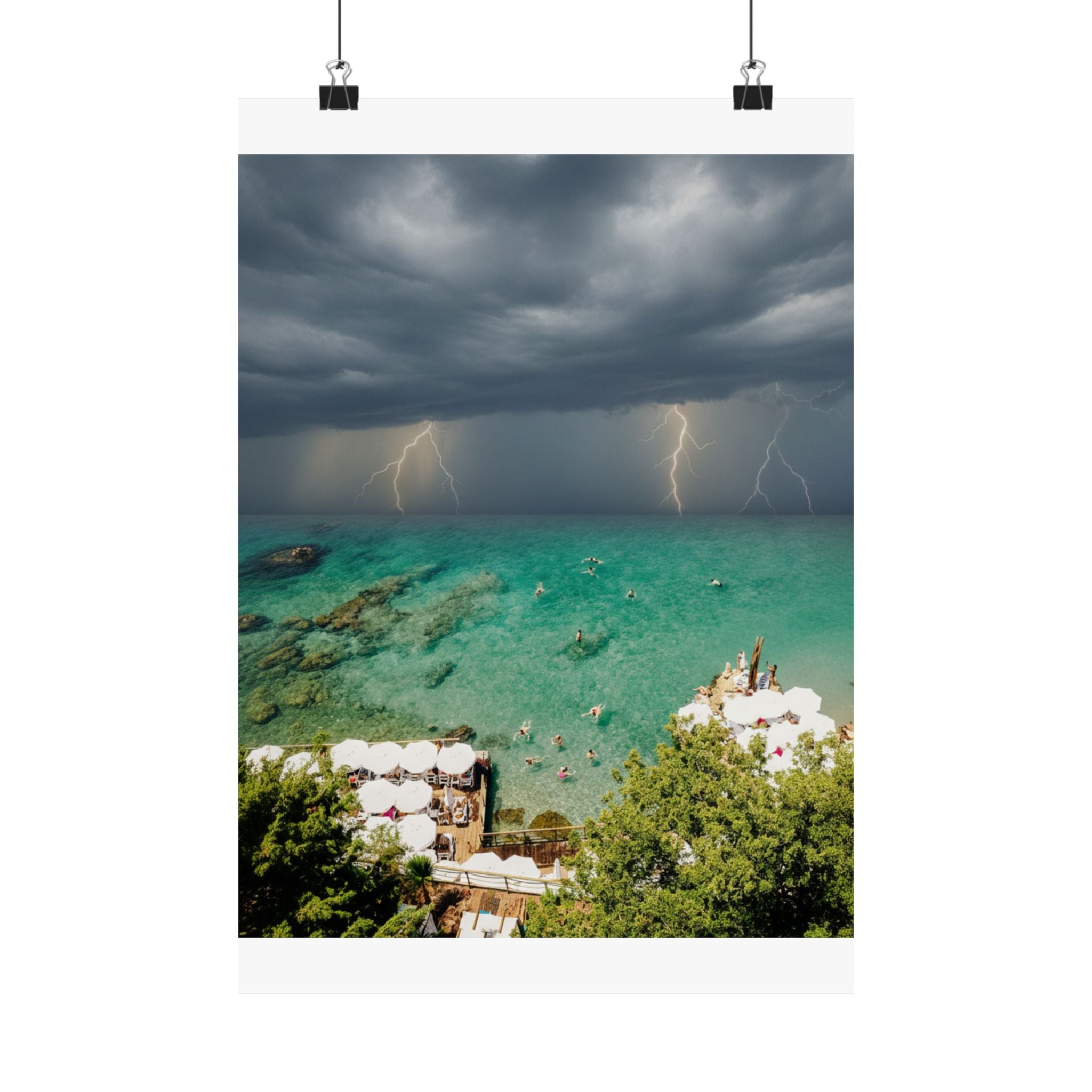 Dramatic Storm art print — product view 18