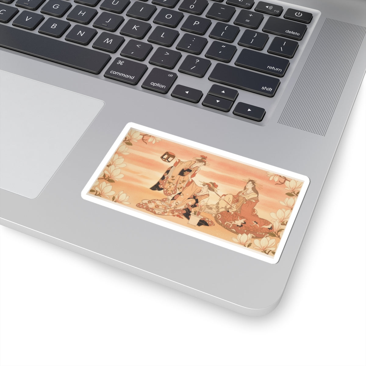 Southern Sunset — Three Young Ladies Visiting Together — Kiss-Cut Sticker