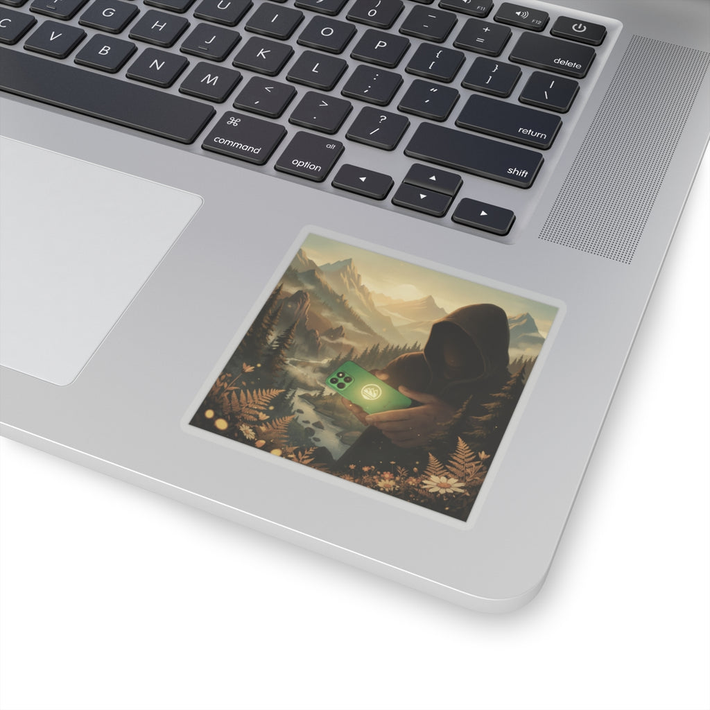 Scenic Nature — Phone — Kiss-Cut Sticker