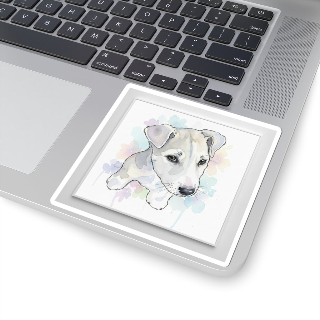 Watercolor — Dog — Kiss-Cut Sticker