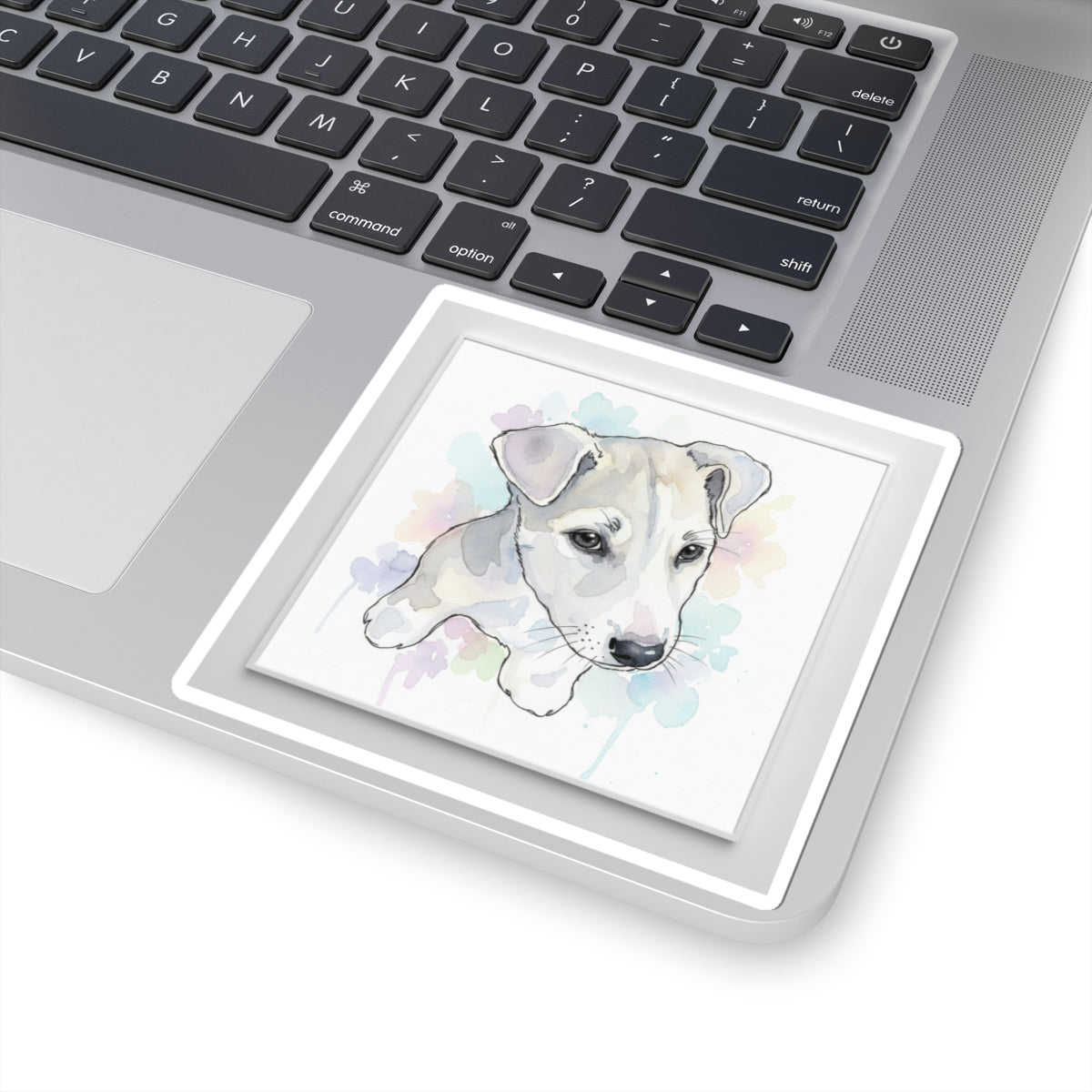 Watercolor — Dog — Kiss-Cut Sticker