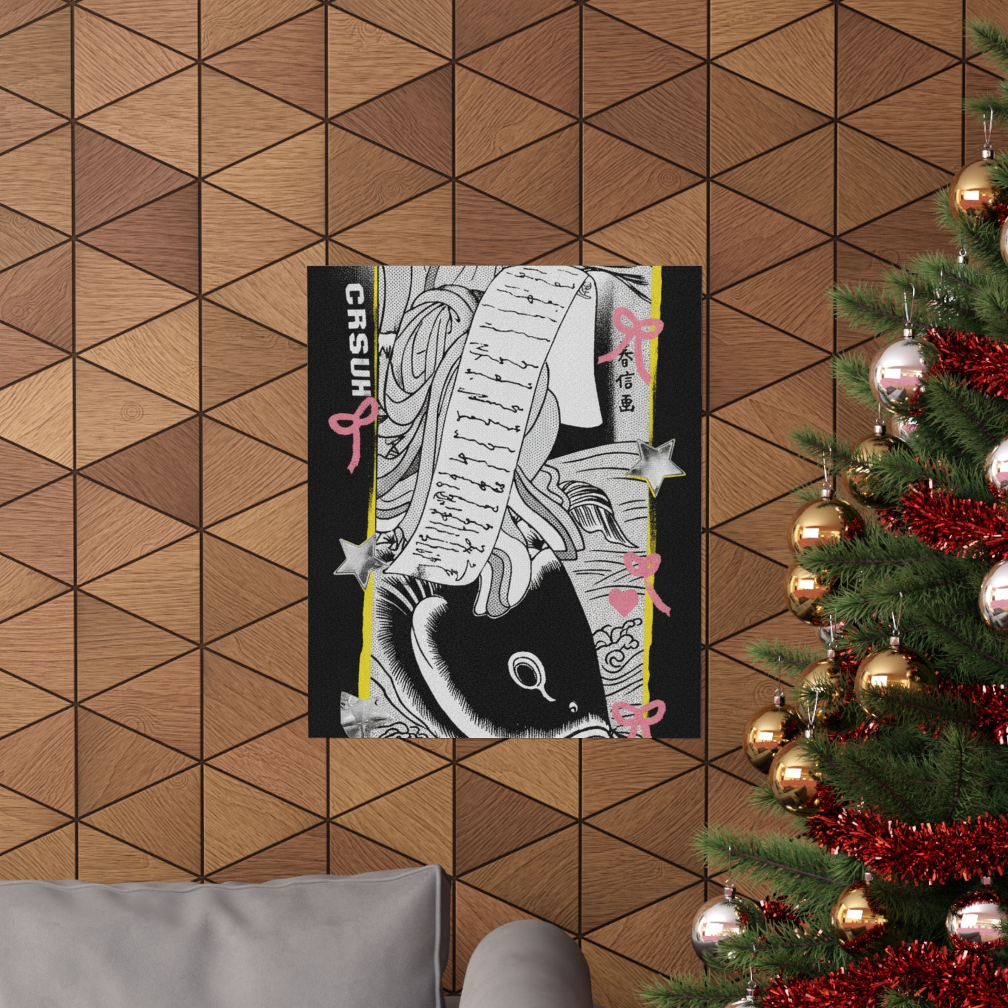 Streetwear Collage — The Bijin Kinko — Matte Poster