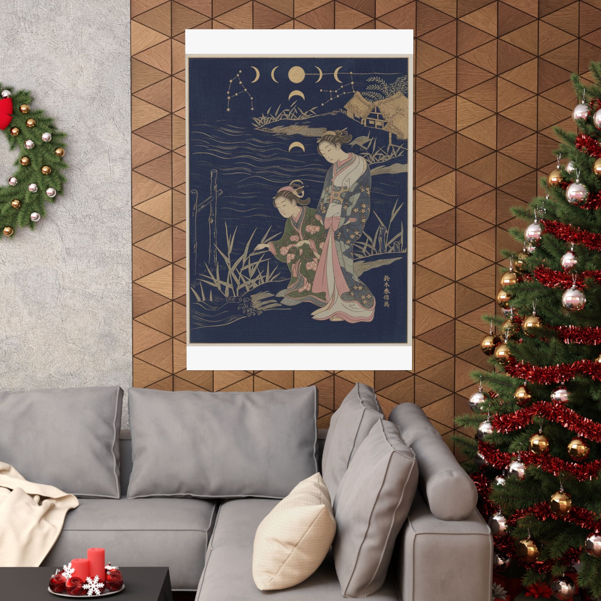 Celestial — Two Young Ladies At The Shore — Matte Poster