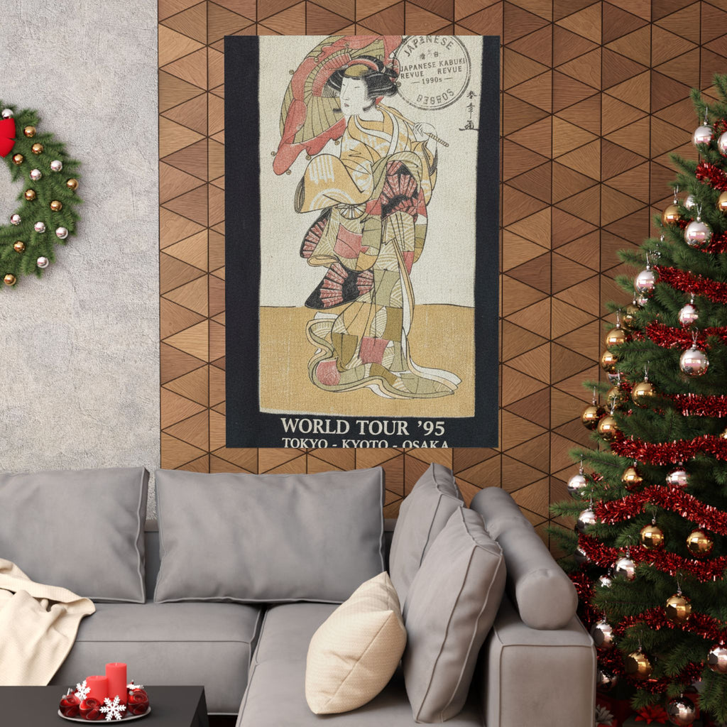 Vintage Bootleg — The First Nakamura Tomijuro As A Woman Dancer — Matte Poster