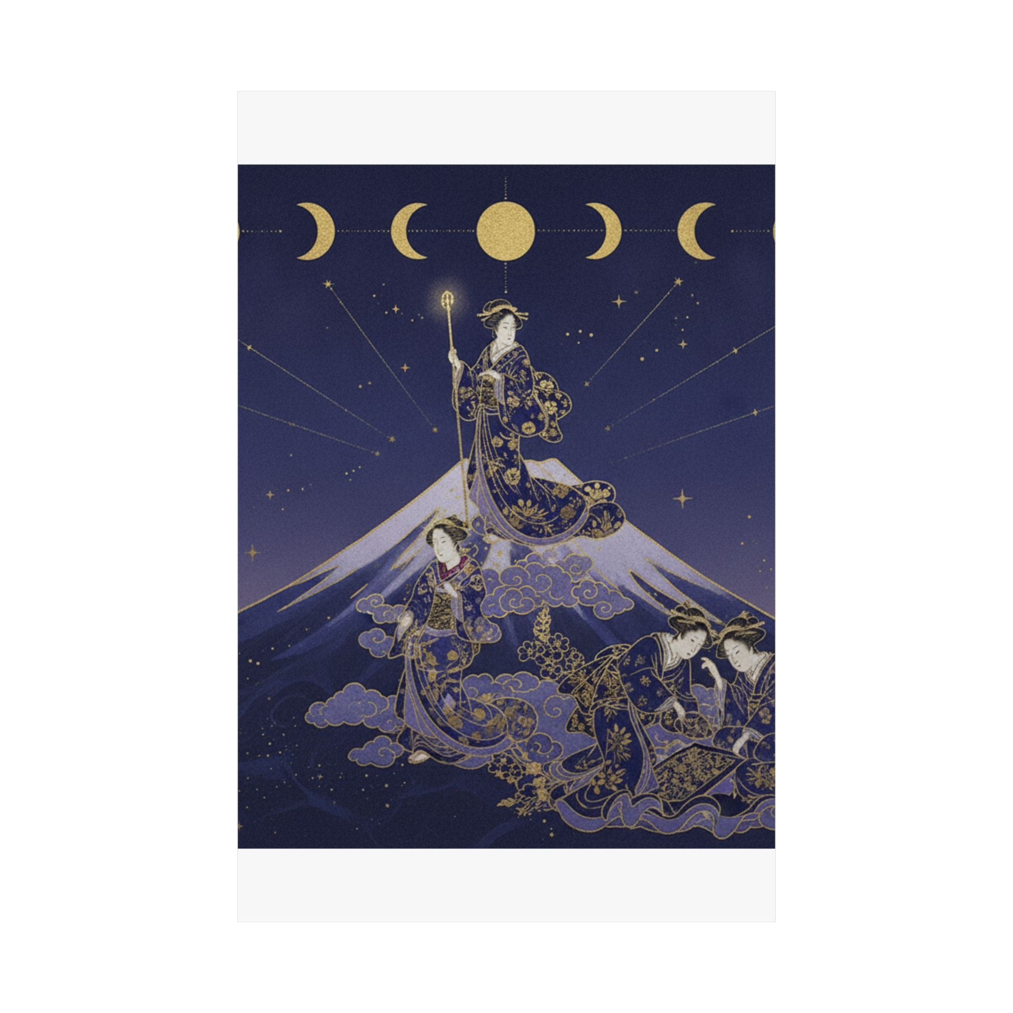 Celestial — Actors [Out Of Costume] Like Mount Fuji [Without Snow] In Summer (Yakusha Natsu  — Matte Poster