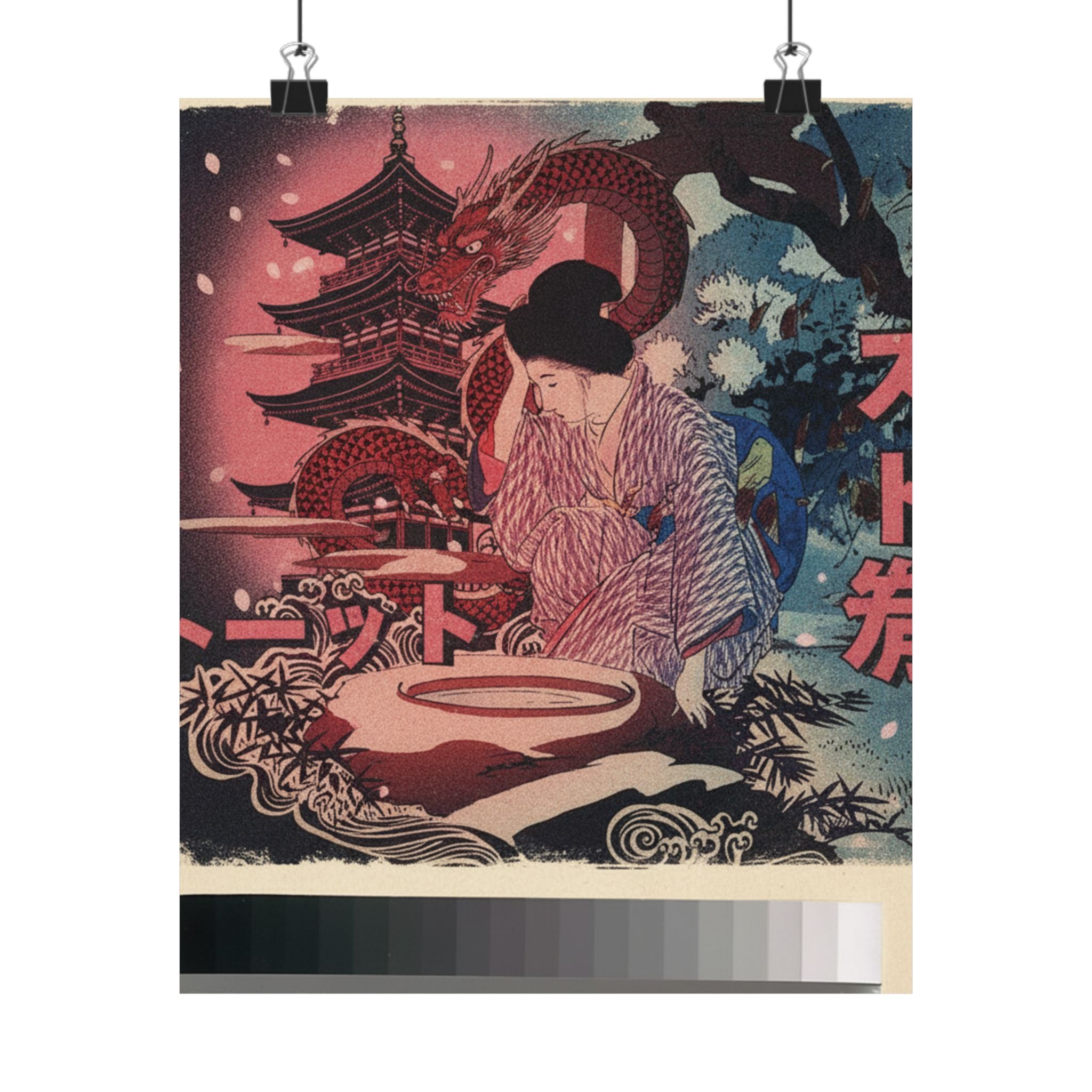 Japanese Street art print — product view 24