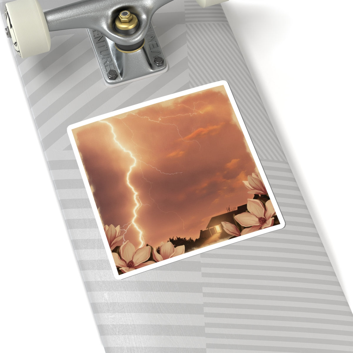 Southern Sunset — Lightning — Kiss-Cut Sticker