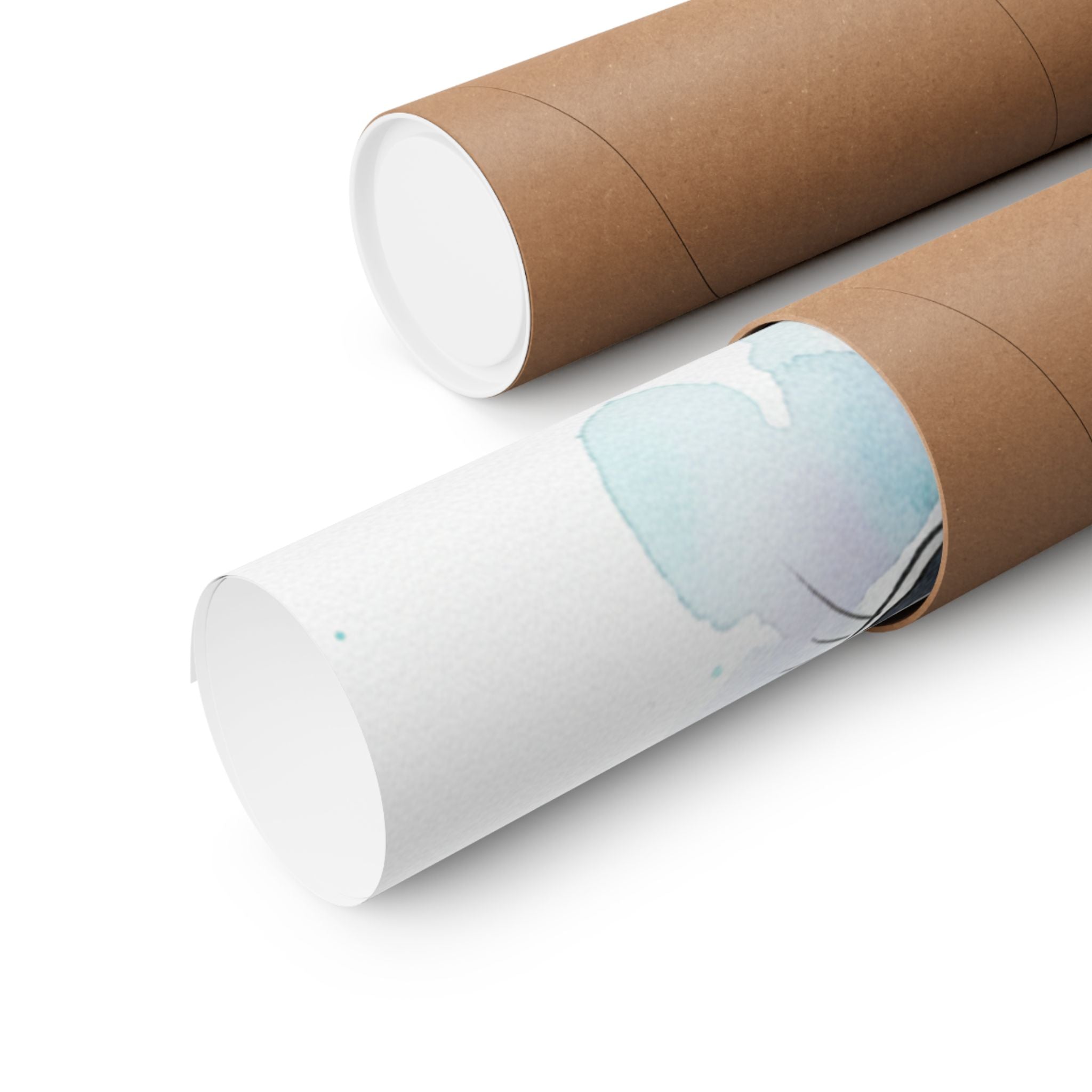 Watercolor — Dog — Matte Poster