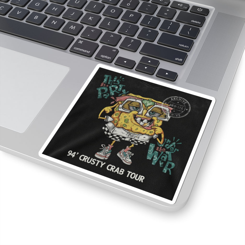 Vintage Bootleg — Sponge — Kiss-Cut Sticker