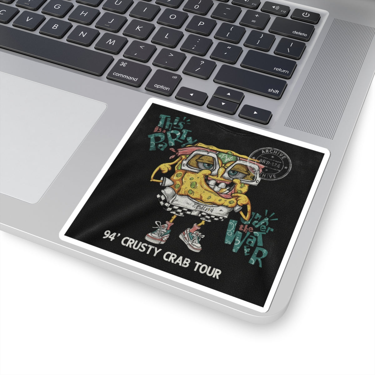 Vintage Bootleg — Sponge — Kiss-Cut Sticker