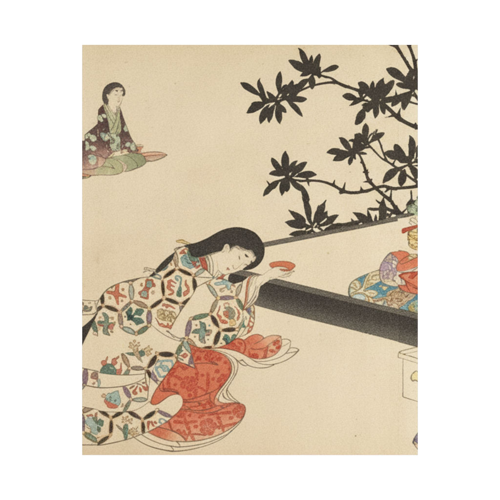 Botanical — Chiyoda Castle (Album Of Women) — Matte Poster