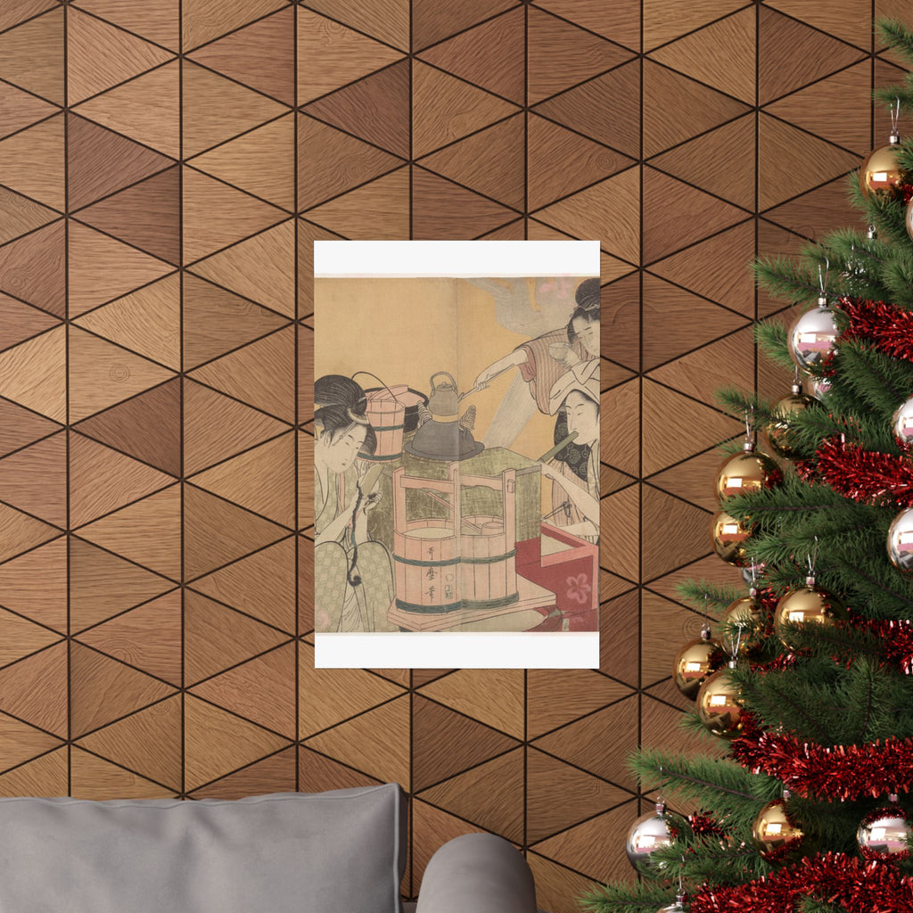 Southern Sunset — Kitchen Scene — Matte Poster