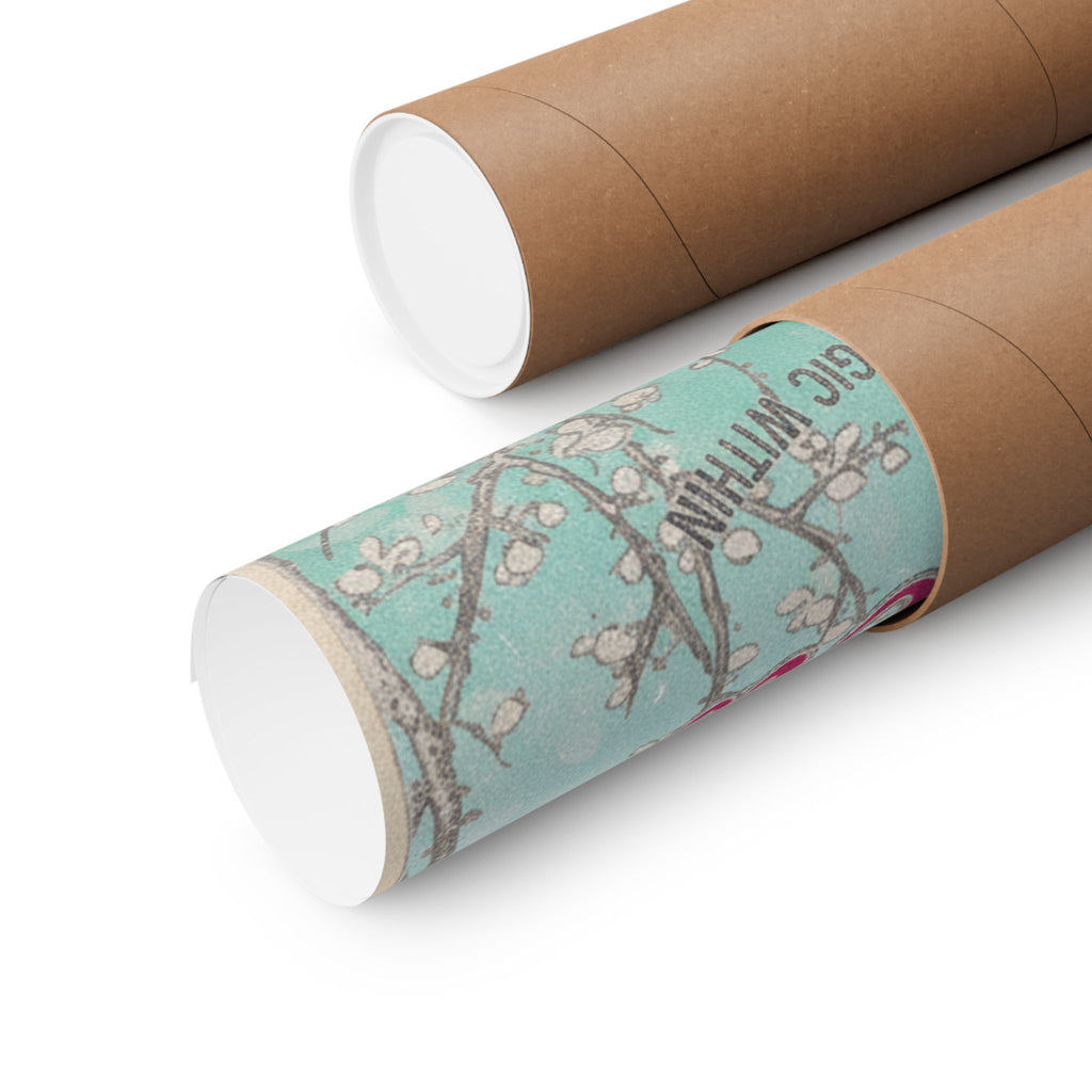 Affirmation — Plum Tree In Blossom — Matte Poster