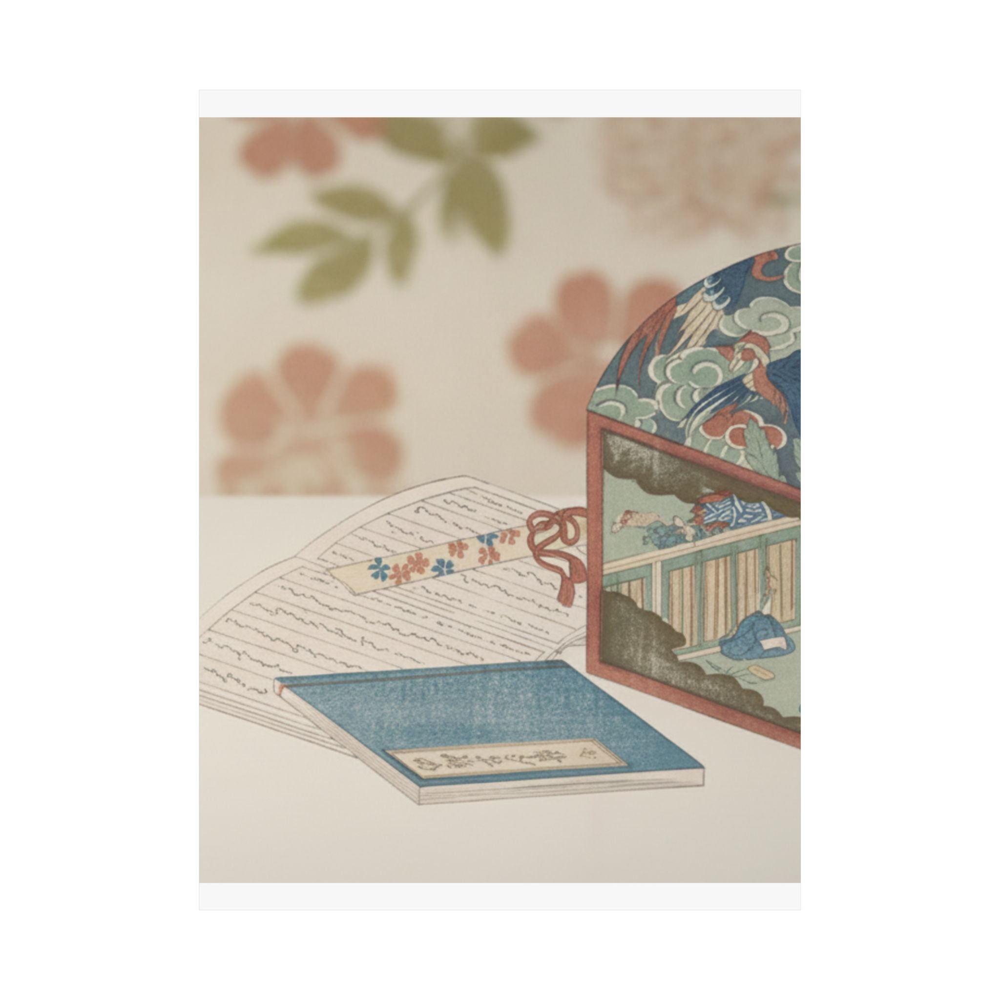 Product Marketing — Box And Books — Matte Poster