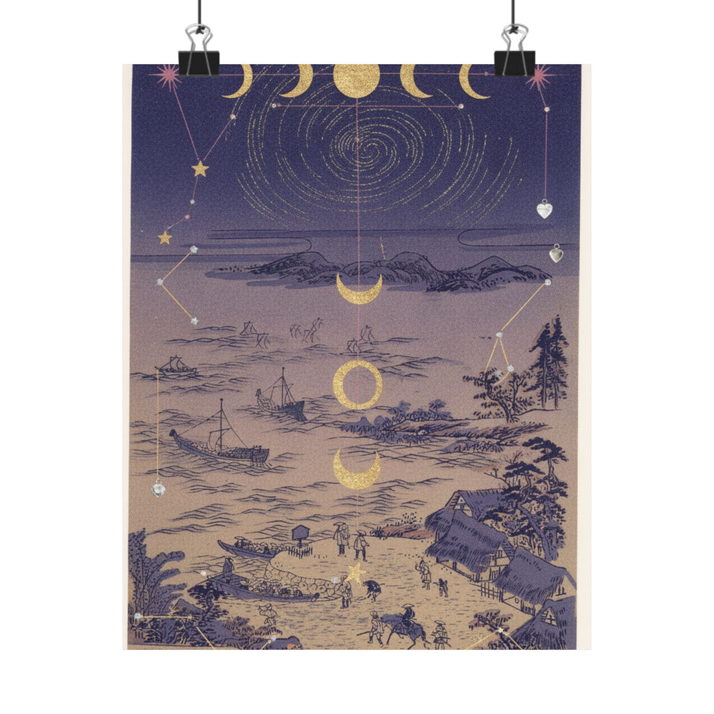 Celestial — Sails Returning To Yahashi — Matte Poster