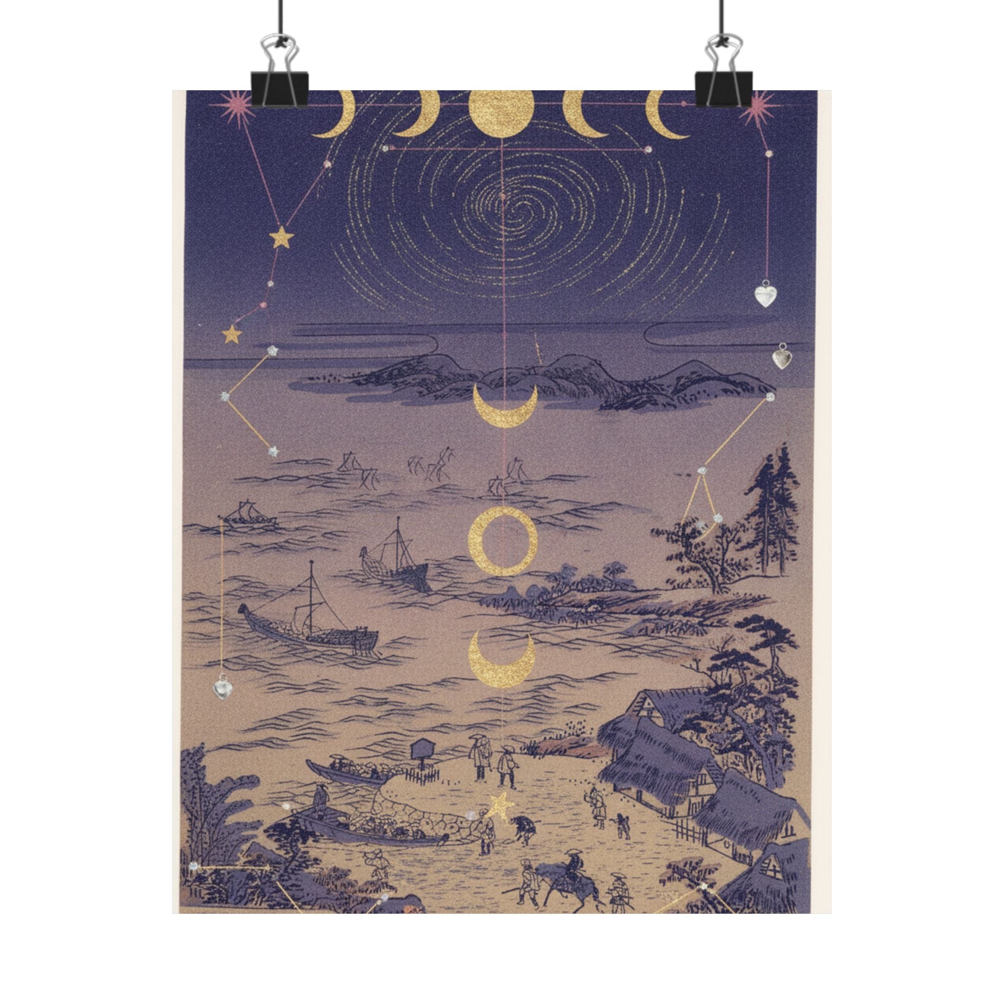 Celestial — Sails Returning To Yahashi — Matte Poster