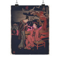Japanese Street — Sotoba; One Of Seven Komachi — Matte Poster